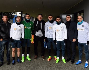 &nbsp;Bauzá se reunió con Icardi en el Inter - Crédito:&nbsp;@inter_latino