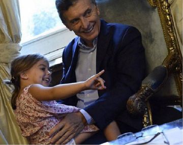 Antonia, la hija menor de Mauricio Macri