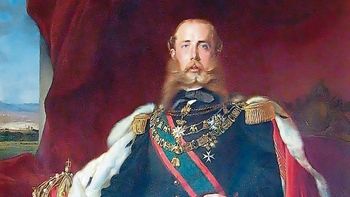 Maximiliano de Habsburgo, emperador de México, llega al puerto de Veracruz en 1864 junto a su esposa Carlota de Bélgica. Maximiliano de Habsburgo, emperador de México, llega al puerto de Veracruz en 1864 junto a su esposa Carlota de Bélgica.