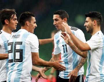 El Kun superó a Crespo: es el tercer goleador histórico de la Selección
