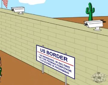 La propuesta de Donald Trump de construir un muro fronterizo entre México y su país ya se  podía ver en video difundido hace 10 años.