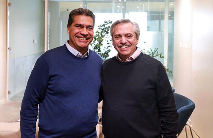 Alberto Fernández y &nbsp;Jorge Capitanich&nbsp;