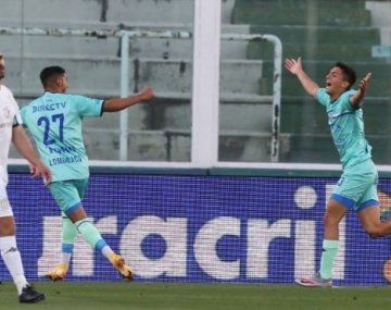 Lisandro López se despide de Racing frente a Godoy Cruz