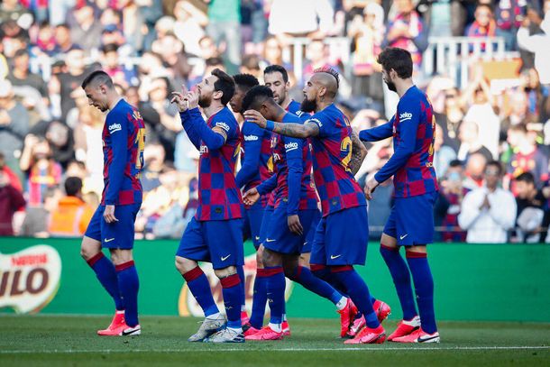 Con cuatro goles de Messi, Barcelona apabulló al Eibar