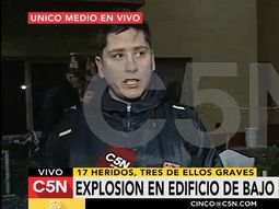 fue un estruendo igual al de la amia, relato un vecino del edificio en bajo flores fue un estruendo igual al de la amia, relato un vecino del edificio en bajo flores