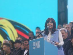 Las mejores fotos del acto de Cristina Kirchner en Plaza de Mayo