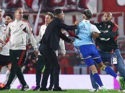 Quién es La Roca Moreno, el guardaespaldas de River que frenó la pelea