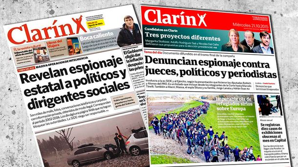 Scioli desnudó la operación de Alonso y Bullrich con una tapa de Clarín