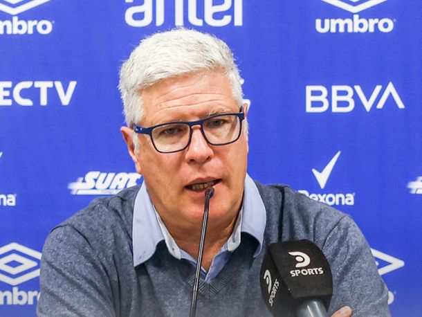 El DT de Nacional calentó la previa: también celebraron el cruce con Boca