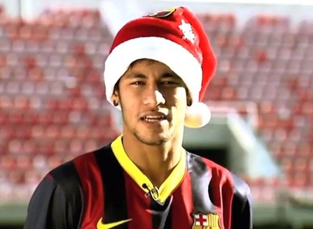¿Y Messi?: Neymar, la gran estrella en el spot navideño del Barcelona
