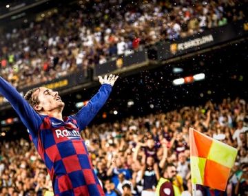 Antoine Griezmann brilló en su debut en La Liga con el Barcelona