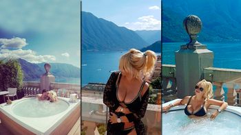 la mini luna de miel de wanda e icardi: beso en un jacuzzi y ella, super voluptuosa la mini luna de miel de wanda e icardi: beso en un jacuzzi y ella, super voluptuosa