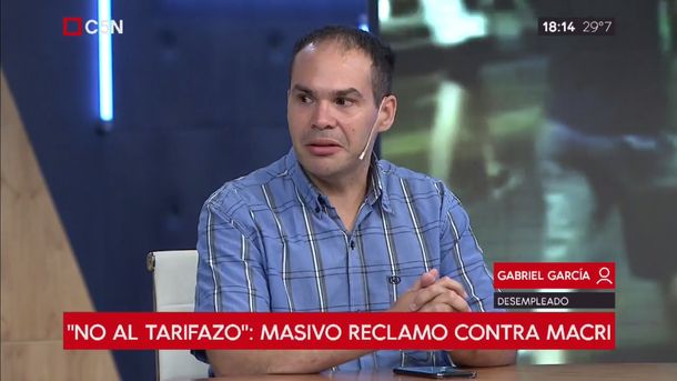 Gabriel García perdió su trabajo tras 11 años