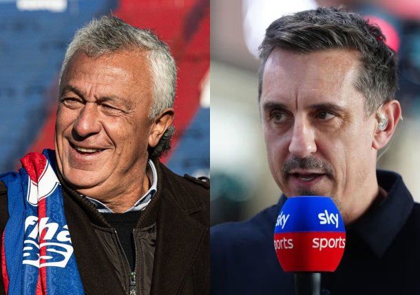 Pedazo de tronco: Pipo Gorosito destrozó a Gary Neville para defender a los centrales argentinos
