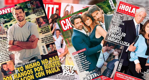 Mirá las tapas de revistas de la semana