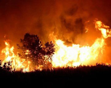 Incendios en Bariloche: las llamas avanzan y ya casi alcanzan las viviendas