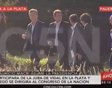 Macri partió hacia La Plata para presenciar la asunción de Vidal