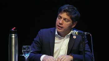 Axel Kicillof en el Coliseo Podestá de La Plata. Axel Kicillof en el Coliseo Podestá de La Plata.