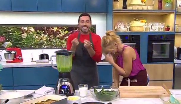 Licuado de ver...: el desopilante blooper en vivo de Escuela de Cocina