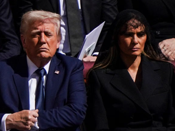 Melania Trump rompió el protocolo en el funeral del papa Francisco: qué hizo