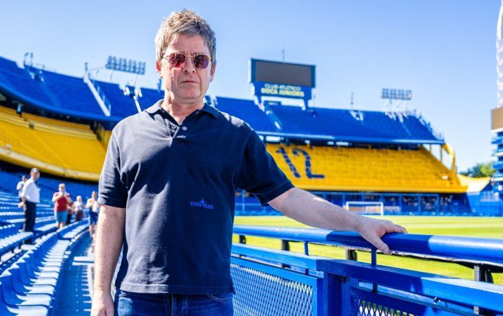 Noel Gallagher en la Bombonera.