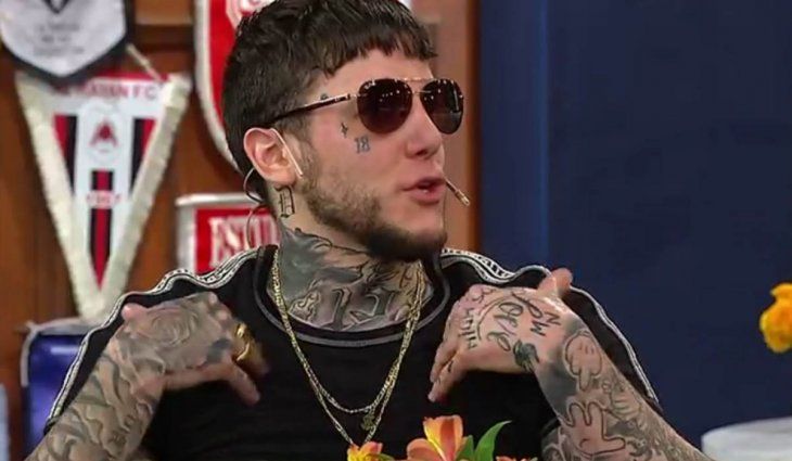 Reapareció Alex Caniggia luego de ser condenado: así gritó en medio de una entrevista