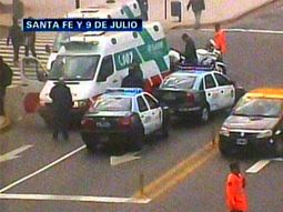 Accidente en el centro porteño