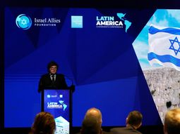 Javier Milei ratificó su alineamiento: Si Israel cayera, luego vienen por todo Occidente Javier Milei ratificó su alineamiento: Si Israel cayera, luego vienen por todo Occidente