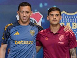 Agustín Marchesín y Lucas Martínez Quarta.