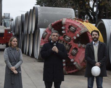 Jorge Macri anunció nuevas obras hídricas en la Ciudad de Buenos Aires.