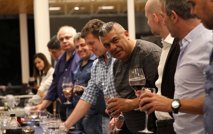 El mandamás de AFA, el anfitrión de la noche