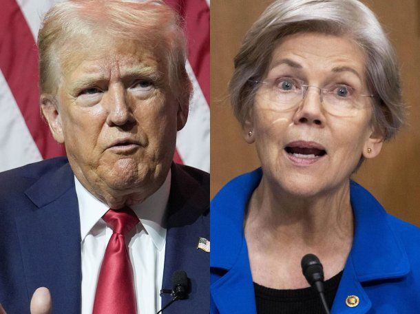 Donald Trump se burló de Elizabeth Warren: Pocahontas