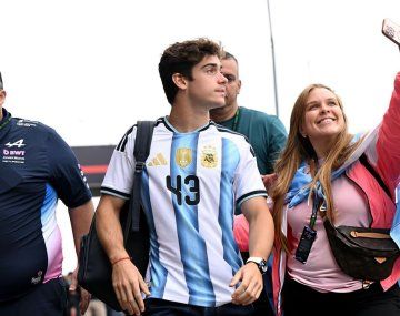 Franco Colapinto editó su mensaje de despedida por la reacción de los fanáticos