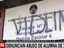 Detuvieron a un profesor de música por el supuesto abuso de una nena