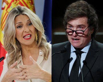 La vicepresidenta de España destrozó a Milei: Generador de odio