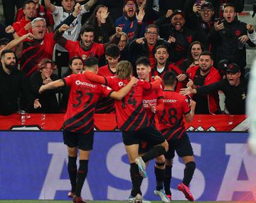 Video: el primer gol de Bruno Zapelli en Athlético Paranaense