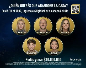 Quién se va de Gran Hermano hoy lunes