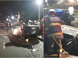 Accidente en Plaza Francia Accidente en Plaza Francia