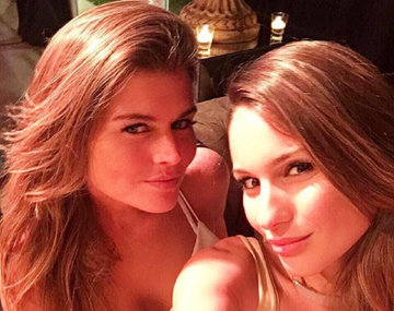 Ángeles Balbiani y Pampita
