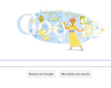 Google homenajea a María Elena Walsh con un doodle