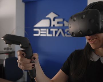 Delta 3, la empresa de realidad virtual que desarrolla en Lanús