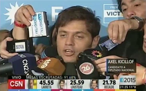 Kicillof admitió que para el FpV siempre fue complicado ganar en la Ciudad