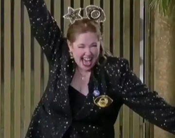 Andrea del Boca volvió con todo a Gran Hermano: bailó Madonna y empezó a repartir información del afuera