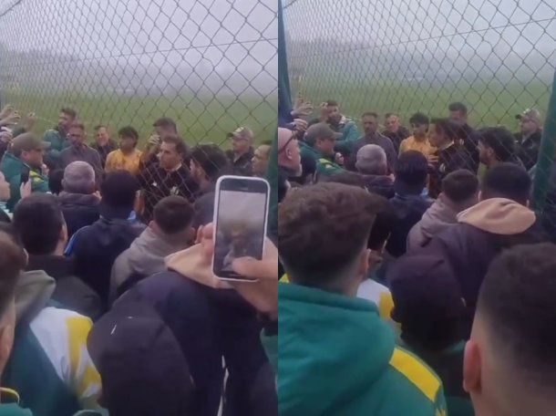 Tensión en Aldosivi: cruce entre hinchas, jugadores y dirigentes por la mala campaña