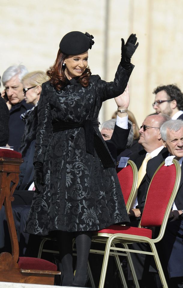 Cristina Fernández, con lugar preferencial en la ceremonia