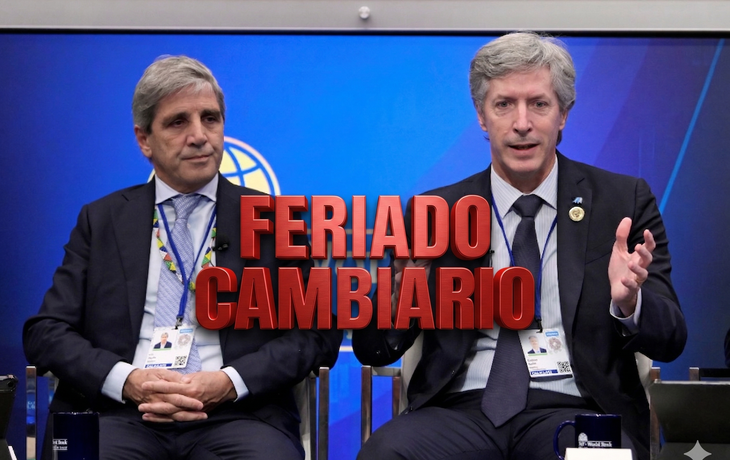 El socio de Luis Caputo decretó un feriado cambiario y bancario de 48 horas: qué se puede hacer sin bancos