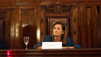 La ministra de la Corte, Elena Highton de Nolasco. La ministra de la Corte, Elena Highton de Nolasco.