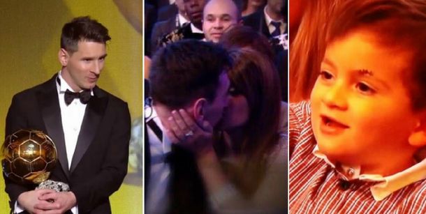 El romántico beso de Antonella Roccuzo y el tierno saludo de Thiago