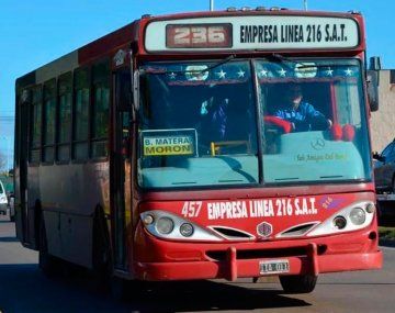 Se robaron un colectivo en Morón