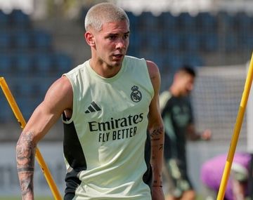 Franco Mastantuono podría ir al banco en el debut del Real Madrid en LaLiga